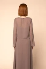 Blusa Joana Transparência Moca - Imagem 2