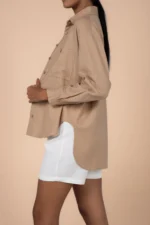 Camisa Ondas Bege Queimado - Imagem 3