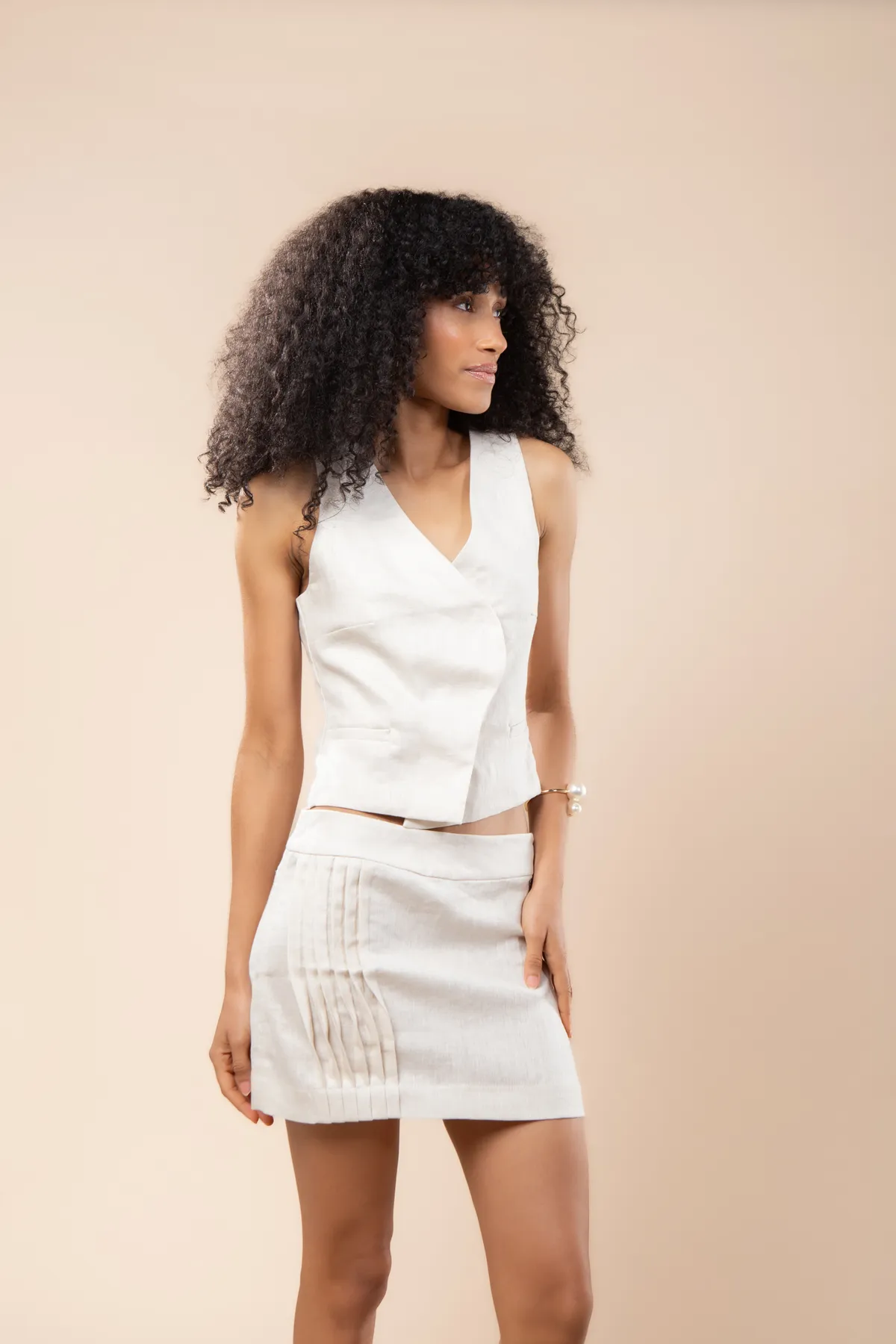 Colete Bethânia Natural