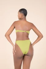 Hot Pants Viés Stephanie Verde Matchá - Imagem 3