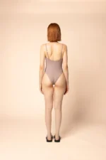 Maiô Thais Recortes Moca - Imagem 4