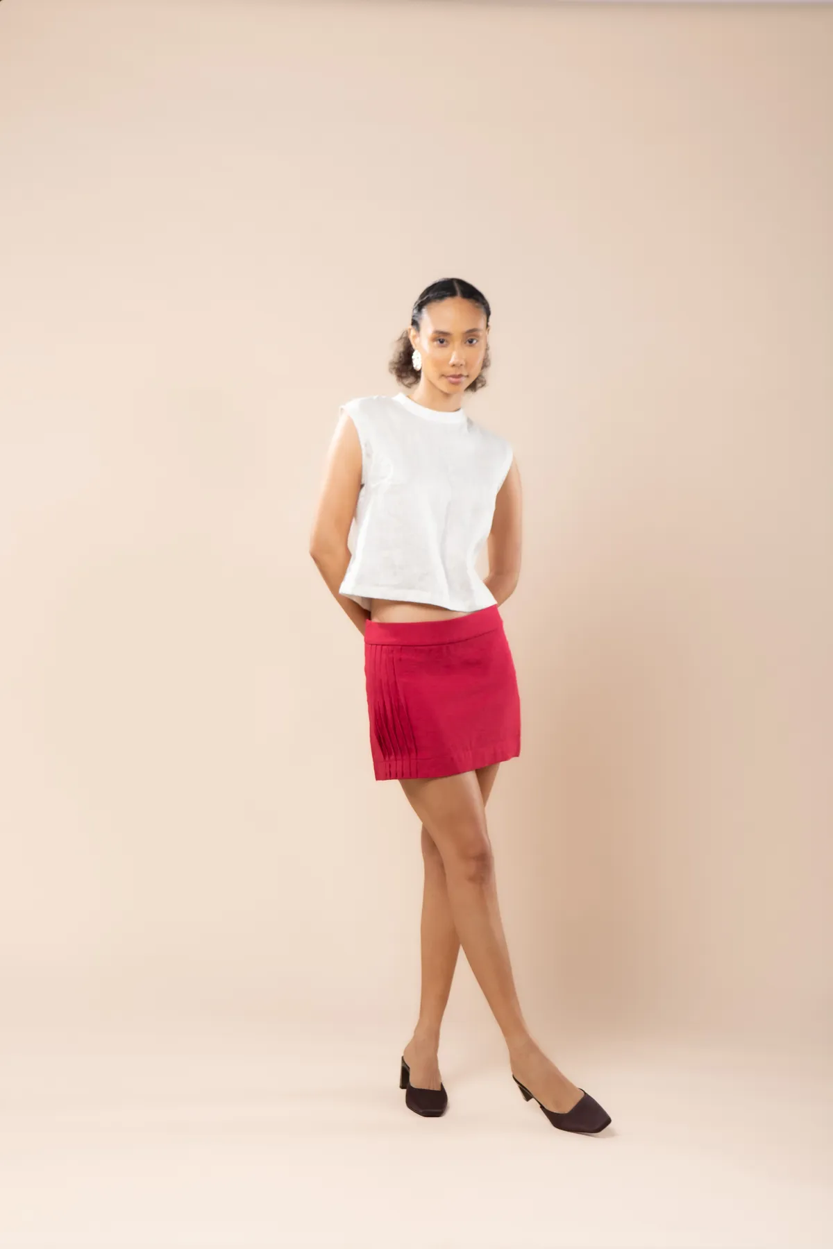 Minissaia Ondas Framboesa