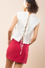 Minissaia Ondas Framboesa - Imagem 4