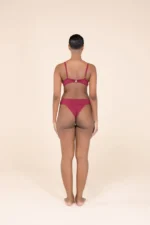 Top Meia Taça Amparo Bordeaux - Imagem 2
