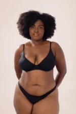 Top Meia Taça Amparo Preto
