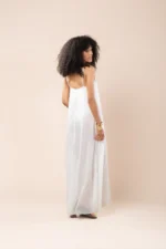 Vestido Ana Transparência Off White - Imagem 2