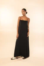 Vestido Ana Viscose Preto