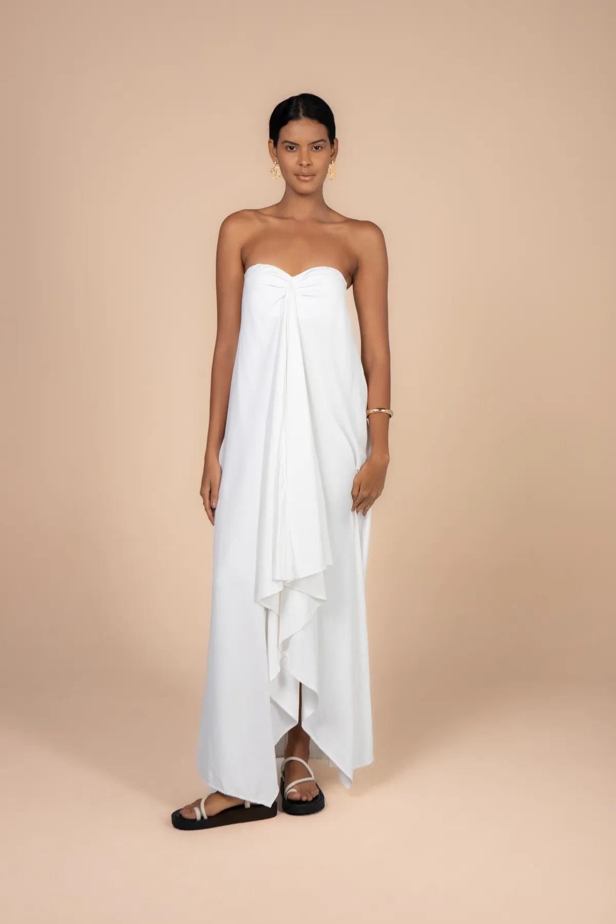 Vestido Equilíbrio Off White