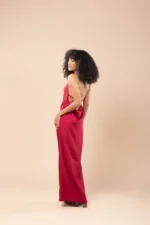 Vestido Longo Antônia Framboesa - Imagem 2