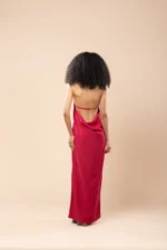 Vestido Longo Antônia Framboesa - Imagem 3