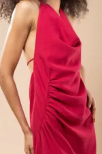 Vestido Longo Antônia Framboesa - Imagem 6