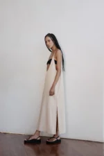 Vestido Sobrepor Naked Bege Duna