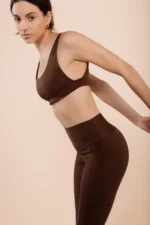 Legging Bolsos Active Café - Imagem 3