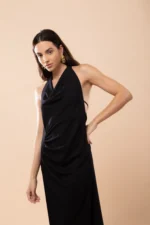 Vestido Longo Antônia Preto - Imagem 3